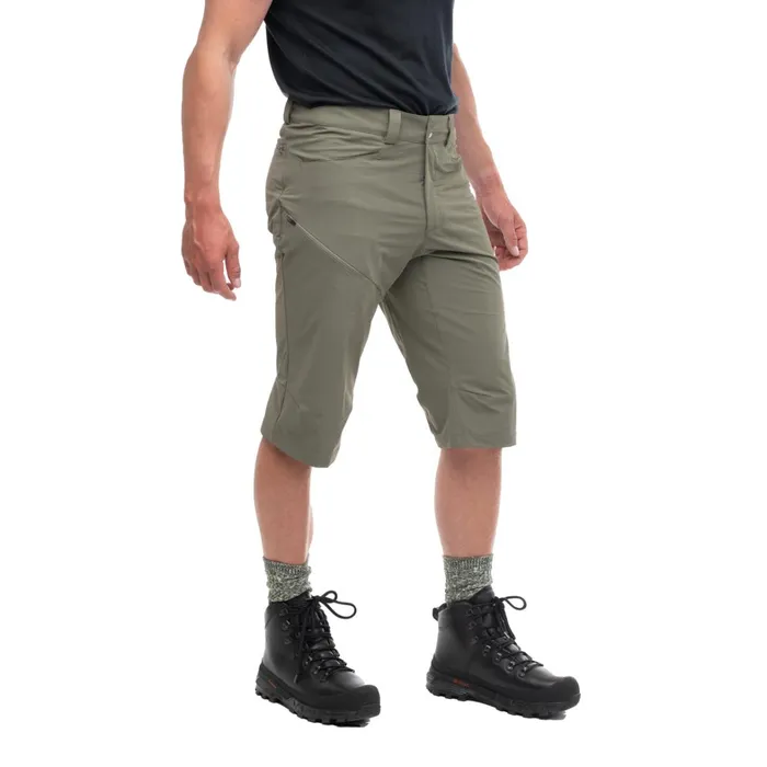 Bergans Of Norway Shorts Vandre Light Softshell Long Shorts Green Mud 8211 Men