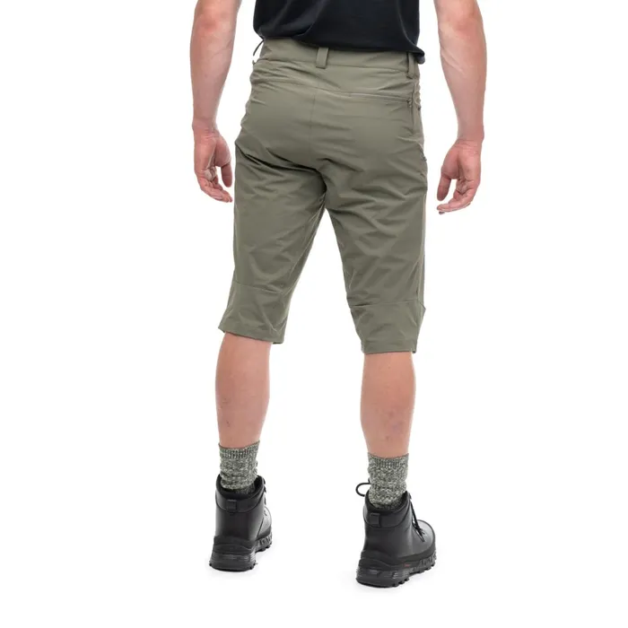Bergans Of Norway Shorts Vandre Light Softshell Long Shorts Green Mud 8211 Men