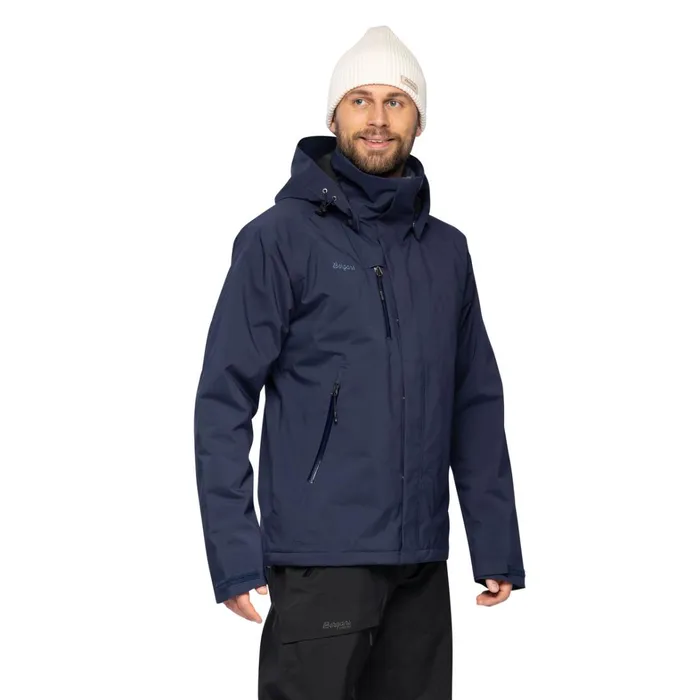 Bergans Of Norway Ski Jackets Flya Insulated Jacket Navy Blue 8211 Men