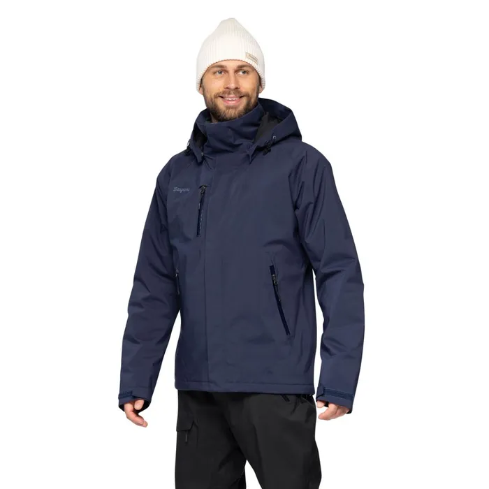 Bergans Of Norway Ski Jackets Flya Insulated Jacket Navy Blue 8211 Men