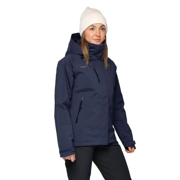 Bergans Of Norway Ski Jackets Flya Insulated Lady Jacket Navy Blue 8211 Women