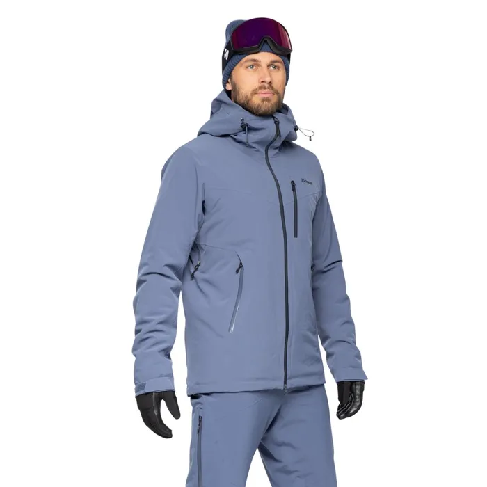 Bergans Of Norway Ski Jackets Oppdal Insulated Jacket Granite Blue 8211 Men