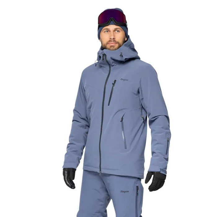 Bergans Of Norway Ski Jackets Oppdal Insulated Jacket Granite Blue 8211 Men