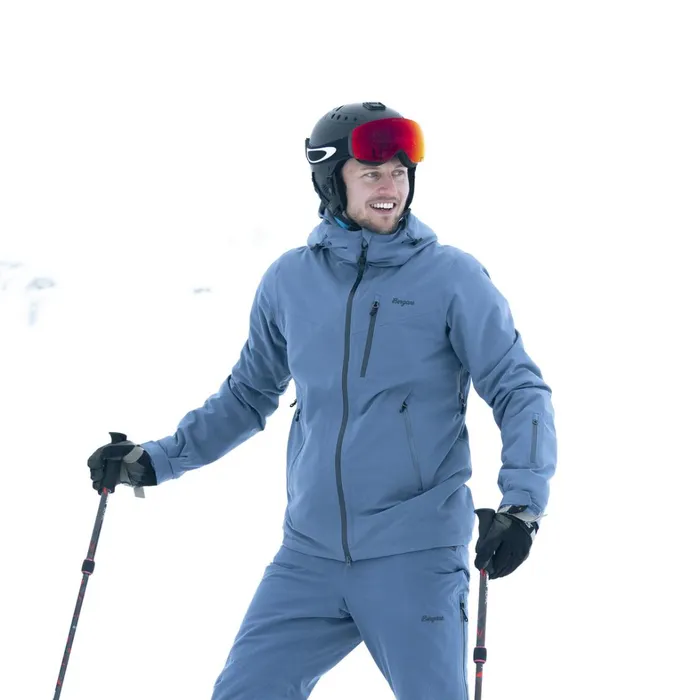 Bergans Of Norway Ski Jackets Oppdal Insulated Jacket Granite Blue 8211 Men