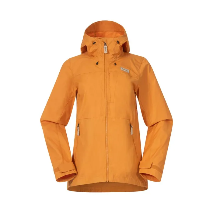Bergans Of Norway Softshell Jackets Nordmarka Leaf Light Wind Jacket Golden Field 8211 Women