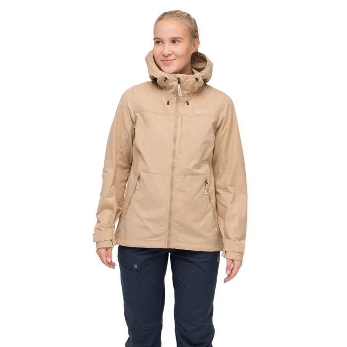 Bergans Of Norway Softshell Jackets Nordmarka Leaf Light Wind Jacket Warm Sand 8211 Women