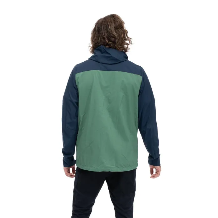 Bergans Of Norway Softshell Jackets Skar Light Windbreaker Jacket Dark Jade Green Navy Blue 8211 Men