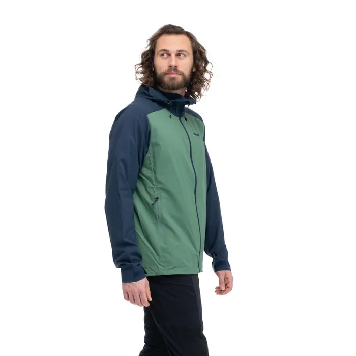 Bergans Of Norway Softshell Jackets Skar Light Windbreaker Jacket Dark Jade Green Navy Blue 8211 Men