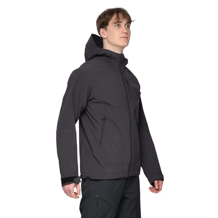 Bergans Of Norway Softshell Jackets Vaagaa Softshell Jacket Hood Black 8211 Men