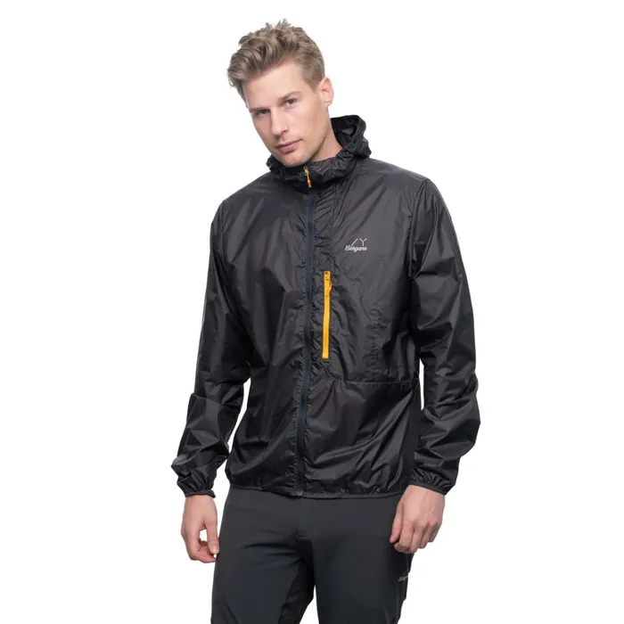 Bergans Of Norway Softshell Jackets Y Lightline Pure Windbreaker Jacket Dark Shadow Grey 8211 Men