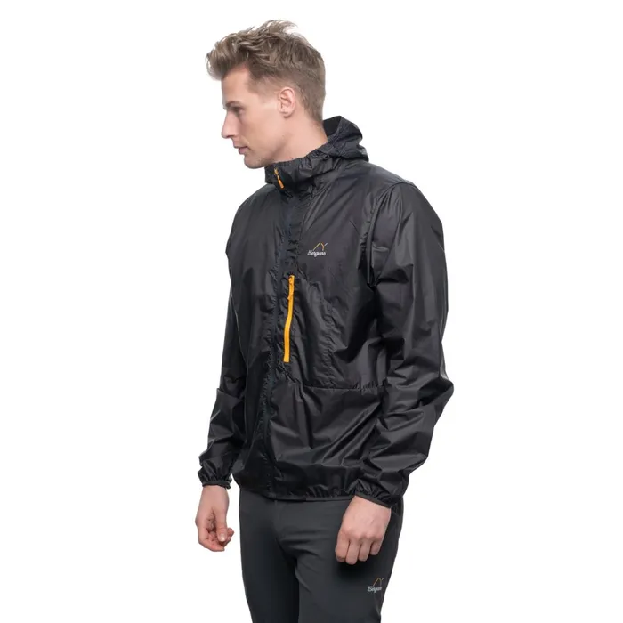 Bergans Of Norway Softshell Jackets Y Lightline Pure Windbreaker Jacket Dark Shadow Grey 8211 Men