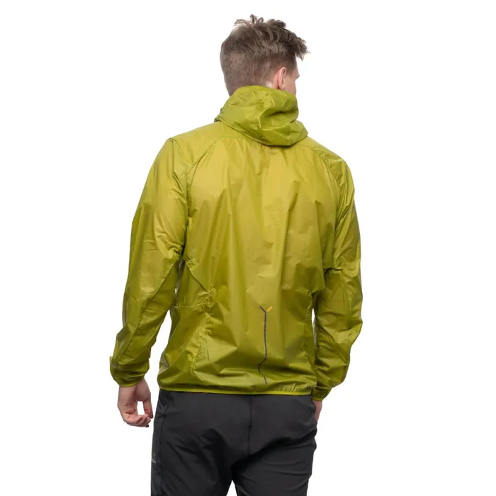 Bergans Of Norway Softshell Jackets Y Lightline Pure Windbreaker Jacket Golden Lime Green 8211 Men