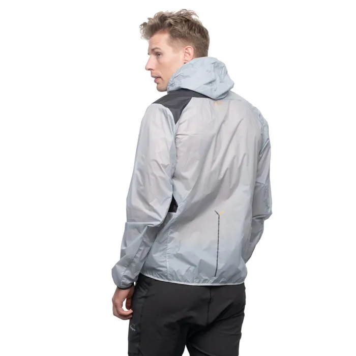 Bergans Of Norway Softshell Jackets Y Lightline Pure Windbreaker Jacket Pearl Grey Dark Shadow Grey 8211 Men
