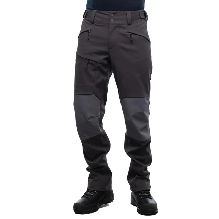 Bergans Of Norway Softshell Pants Fjorda Trekking Hybrid Pants Solid Charcoal 8211 Men