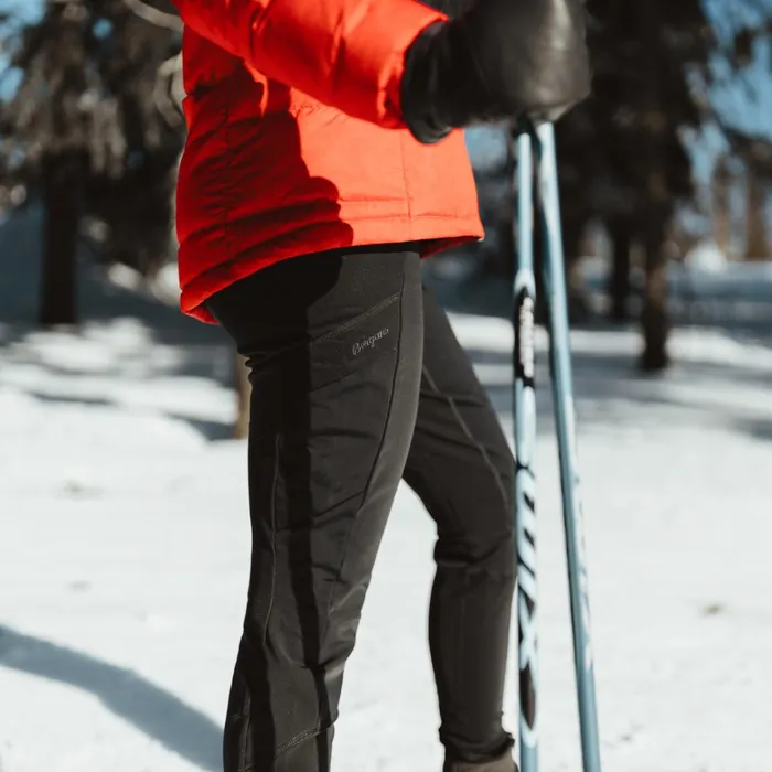 Bergans Of Norway Softshell Pants Flyen Winter Tights Black 8211 Women