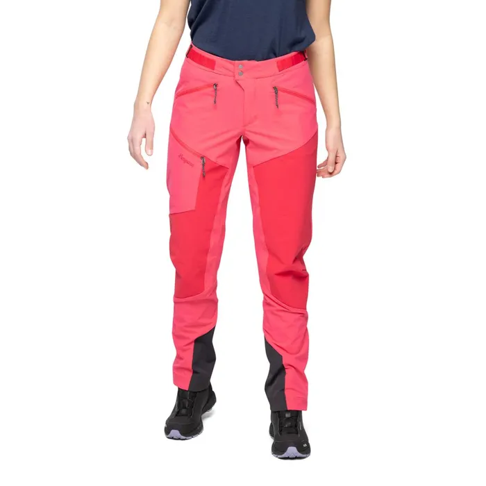 Bergans Of Norway Softshell Pants Tind Softshell Pants Light Alpine Rose Alpine Rose 8211 Women