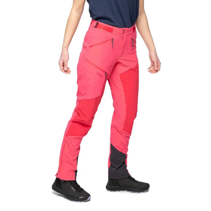 Bergans Of Norway Softshell Pants Tind Softshell Pants Light Alpine Rose Alpine Rose 8211 Women