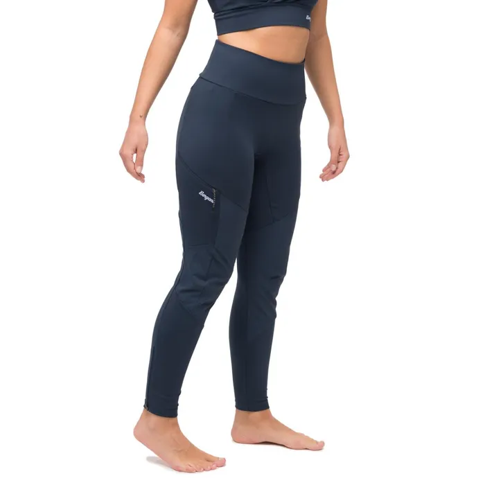 Bergans Of Norway Softshell Pants Tind Vertical Rock Tights Navy Blue 8211 Women