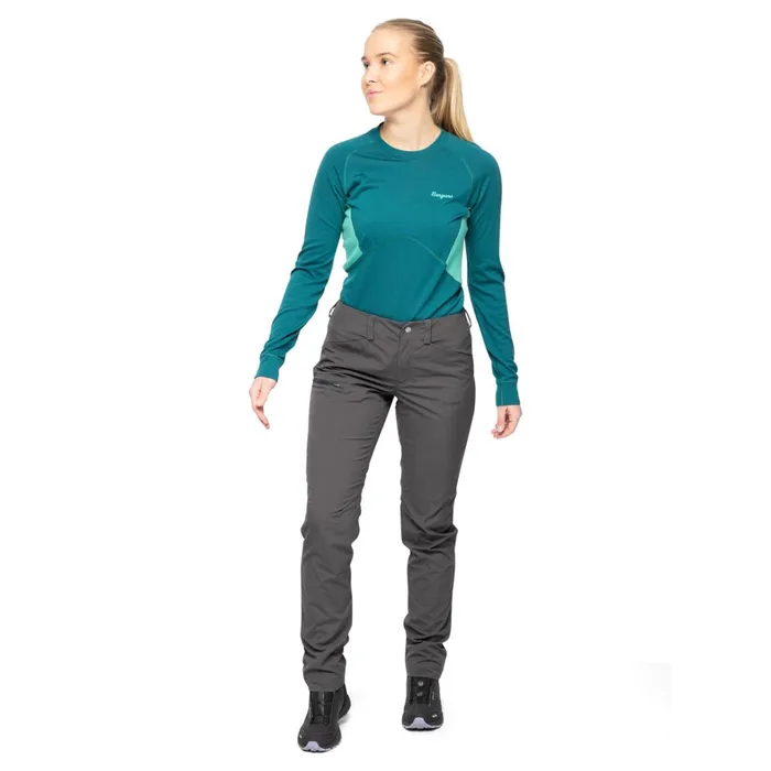 Bergans Of Norway Softshell Pants Utne V5 W Pants Solid Charcoal 8211 Women