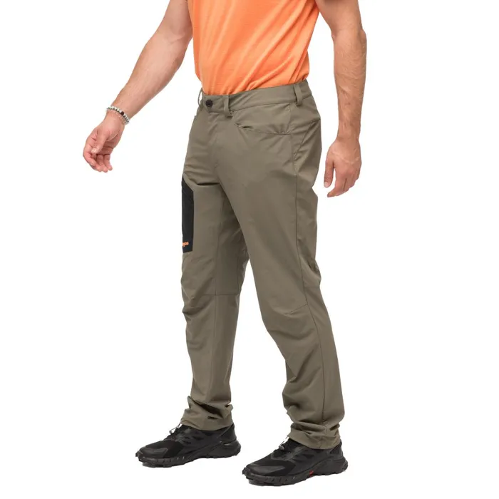 Bergans Of Norway Softshell Pants Vaagaa Light Softshell Pants Green Mud Black 8211 Men