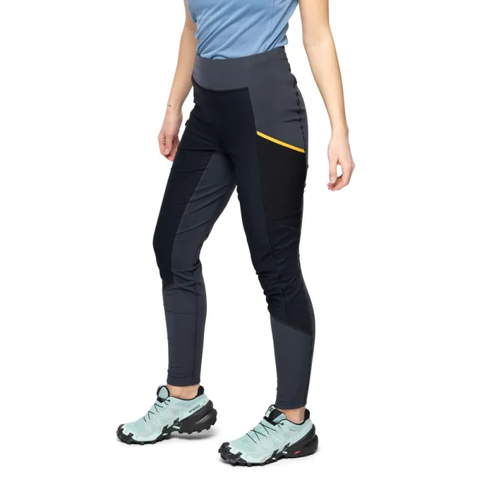 Bergans Of Norway Softshell Pants Y Lightline Fast Winter Tights Dark Shadow Grey Black 8211 Women