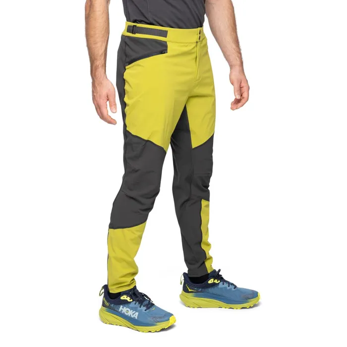 Bergans Of Norway Softshell Pants Y Lightline Progressive Pants Golden Lime Green Dark Shadow Grey 8211 Men
