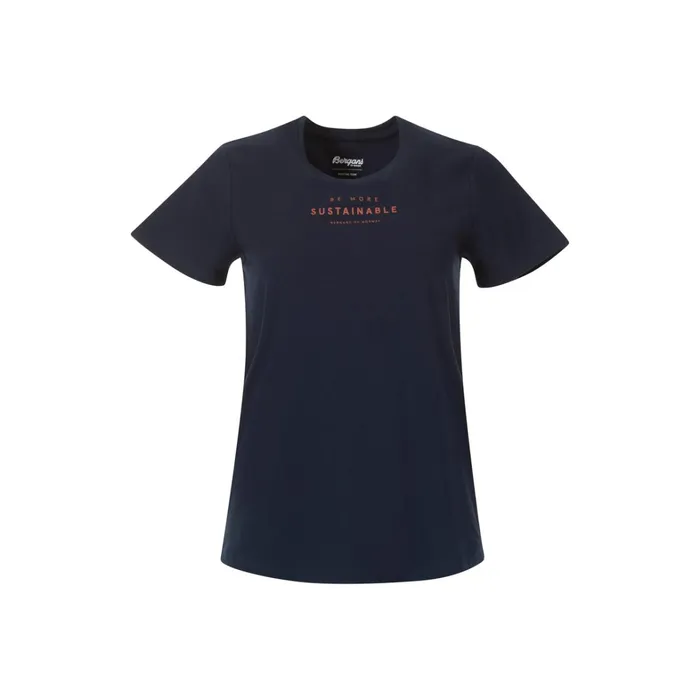 Bergans Of Norway TShirts Graphic W Tee Navy Blue 8211 Women