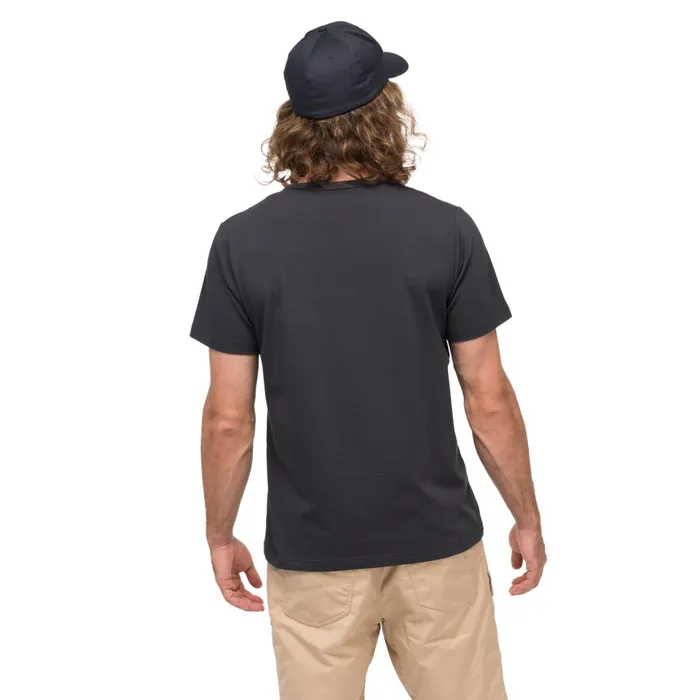 Bergans Of Norway TShirts Nordmarka Organic Cotton Print Tee Dark Shadow Grey 8211 Men