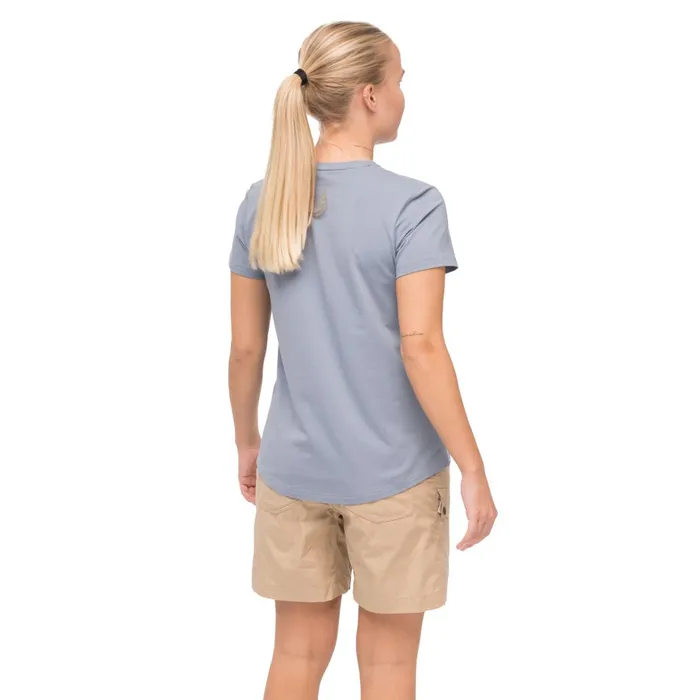 Bergans Of Norway TShirts Nordmarka Organic Cotton Print Tee Husky Blue Husky Blue Sunset 8211 Women