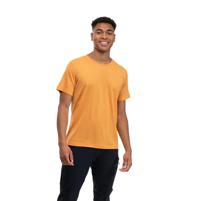Bergans Of Norway TShirts Urban Wool Tee Golden Field 8211 Men