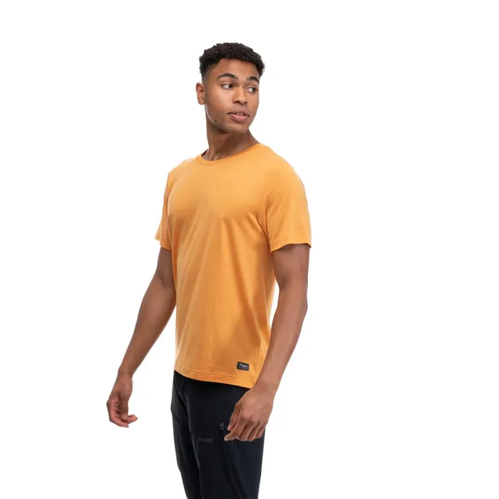 Bergans Of Norway TShirts Urban Wool Tee Golden Field 8211 Men