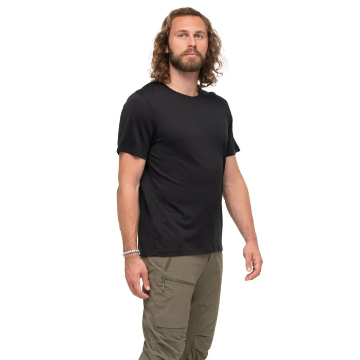 Bergans Of Norway TShirts Whenever Merino Tee Black 8211 Men
