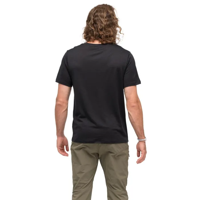 Bergans Of Norway TShirts Whenever Merino Tee Black 8211 Men
