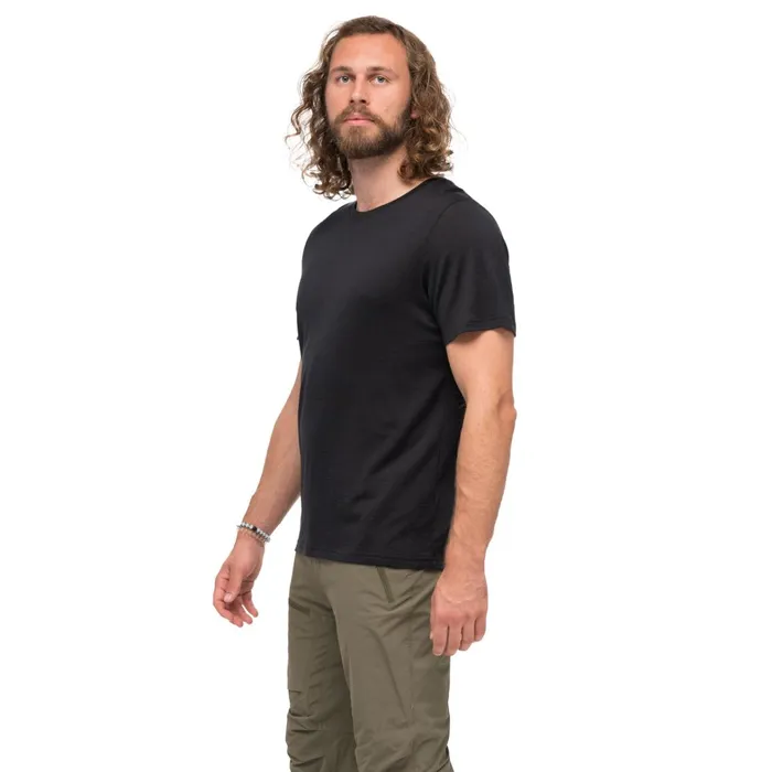 Bergans Of Norway TShirts Whenever Merino Tee Black 8211 Men