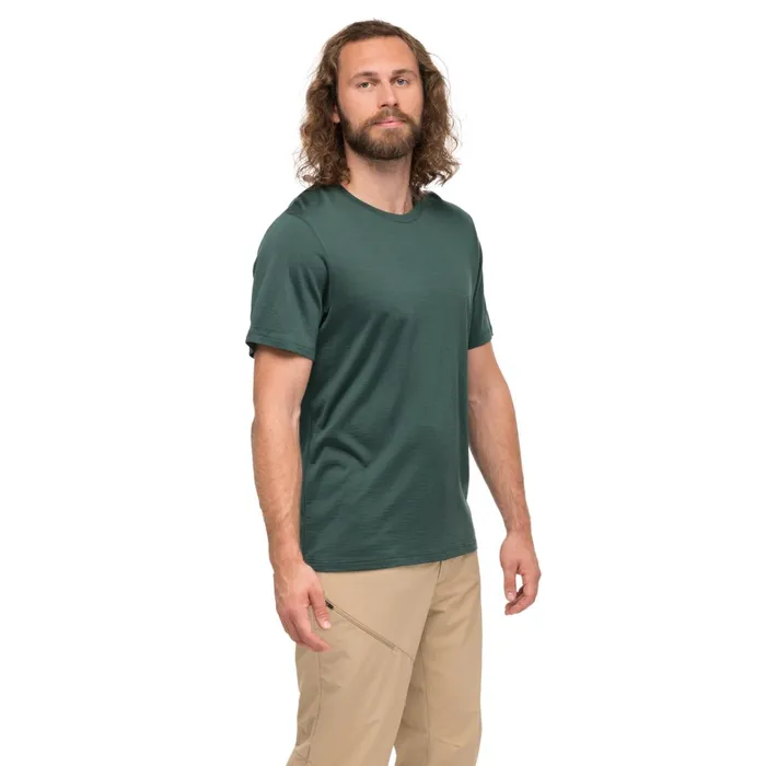 Bergans Of Norway TShirts Whenever Merino Tee Duke Green 8211 Men