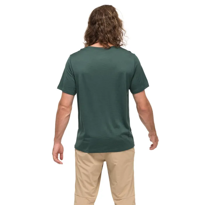 Bergans Of Norway TShirts Whenever Merino Tee Duke Green 8211 Men