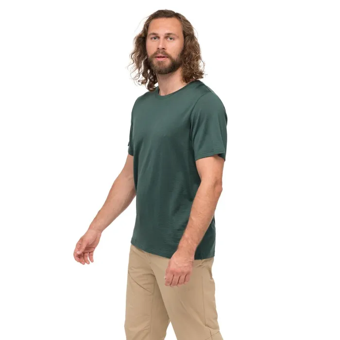 Bergans Of Norway TShirts Whenever Merino Tee Duke Green 8211 Men