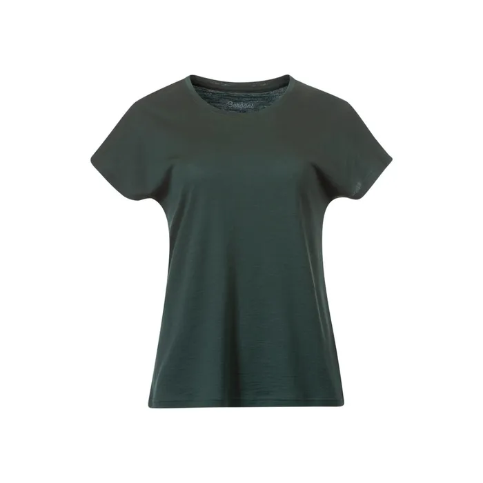Bergans Of Norway TShirts Whenever Merino Tee Duke Green 8211 Women