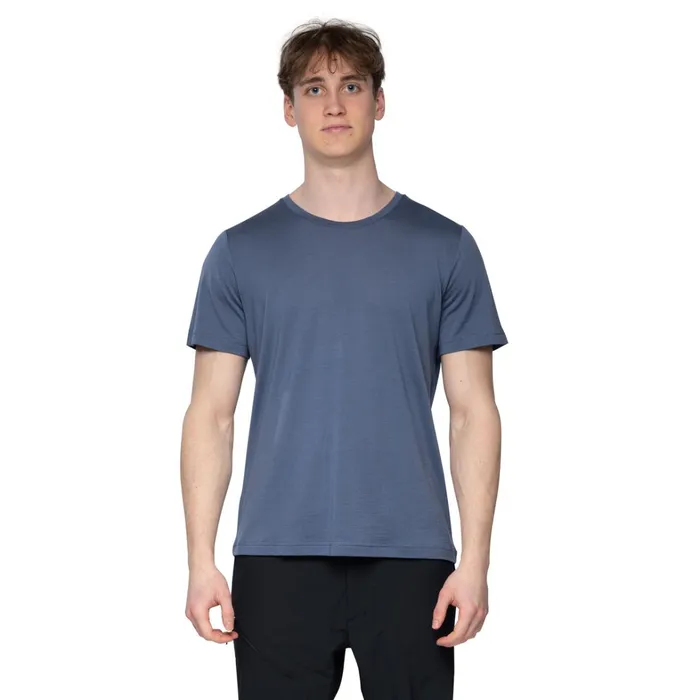 Bergans Of Norway TShirts Whenever Merino Tee Granite Blue 8211 Men
