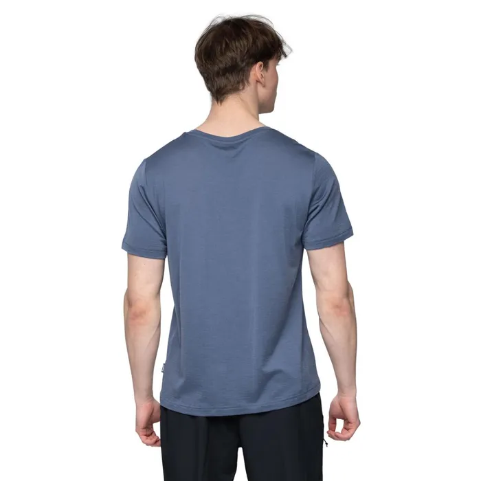 Bergans Of Norway TShirts Whenever Merino Tee Granite Blue 8211 Men