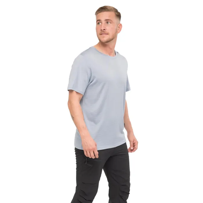 Bergans Of Norway TShirts Whenever Merino Tee Husky Blue 8211 Men