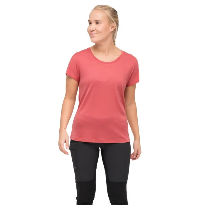 Bergans Of Norway TShirts Whenever Merino Tee Rusty Dust 8211 Women