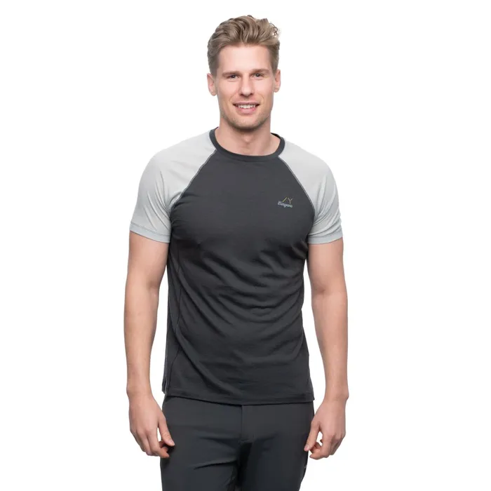 Bergans Of Norway TShirts Y Lightline Merino Tee Dark Shadow Grey Pearl Grey 8211 Men Bergans Of Norway TShirts Y Lightline Merino Tee Dark Shadow Grey Pearl Grey 8211 Men