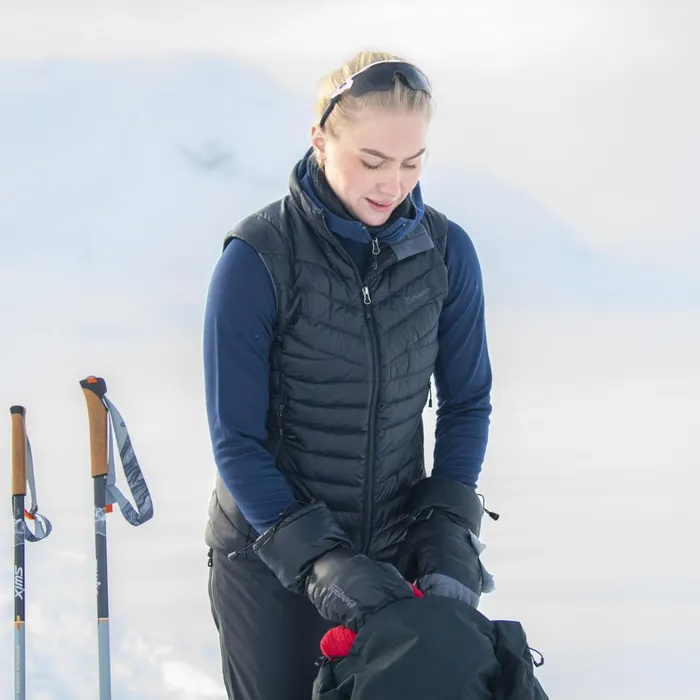 Bergans Of Norway Vests Rabot Light Down Vest Black 8211 Women