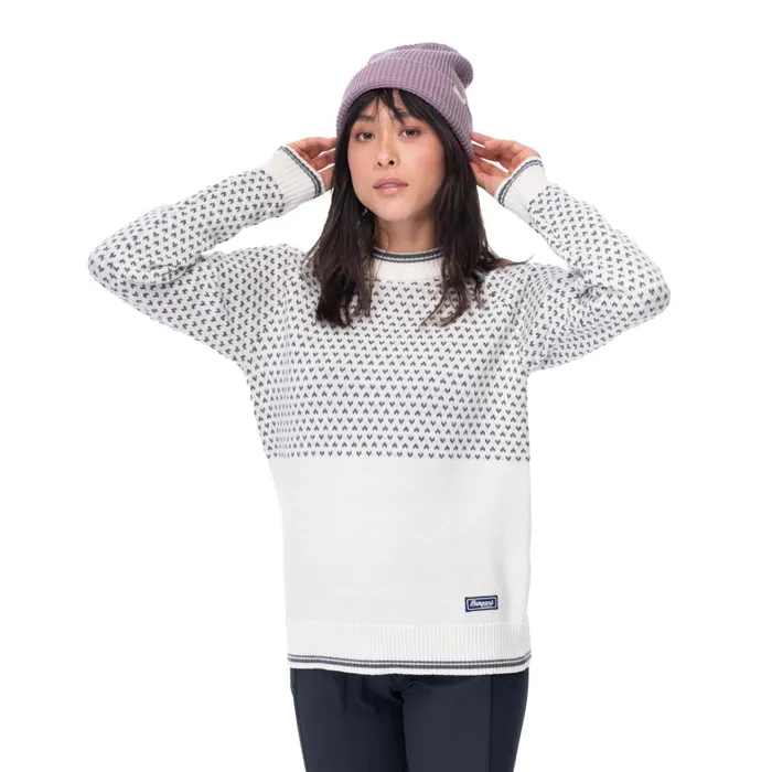 Bergans Of Norway Wool Alvdal Wool Jumper Vanilla White Solid Dark Grey 8211 Women Bergans Of Norway Wool Alvdal Wool Jumper Vanilla White Solid Dark Grey 8211 Women