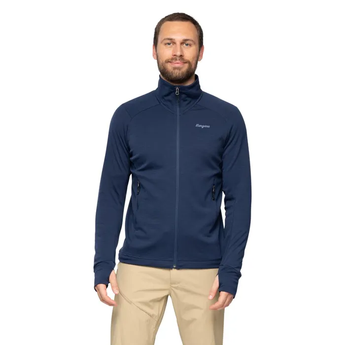Bergans Of Norway Wool Rabot Merino Tech Midlayer Jacket 8211 Men
