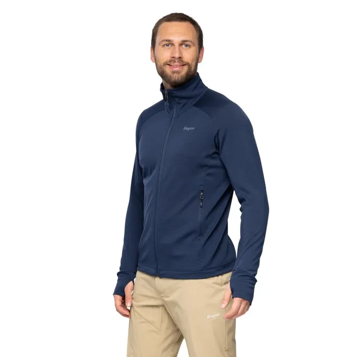 Bergans Of Norway Wool Rabot Merino Tech Midlayer Jacket 8211 Men