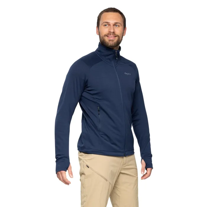 Bergans Of Norway Wool Rabot Merino Tech Midlayer Jacket 8211 Men