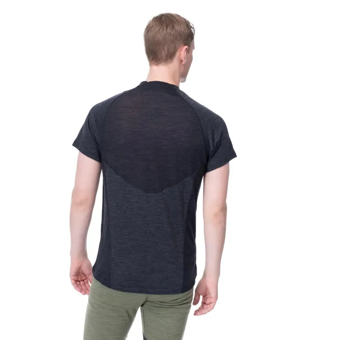 Bergans Of Norway Wool TShirts InnerLight Tee Solid Charcoal 8211 Men