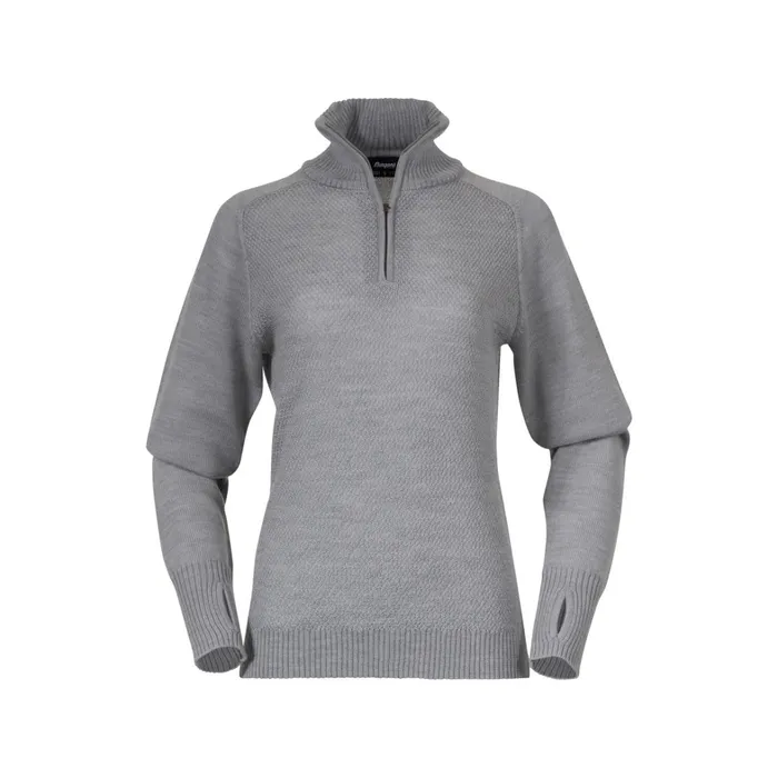 Bergans Of Norway Wool Ulriken Light Merino Jumper Magnesium Grey 8211 Women